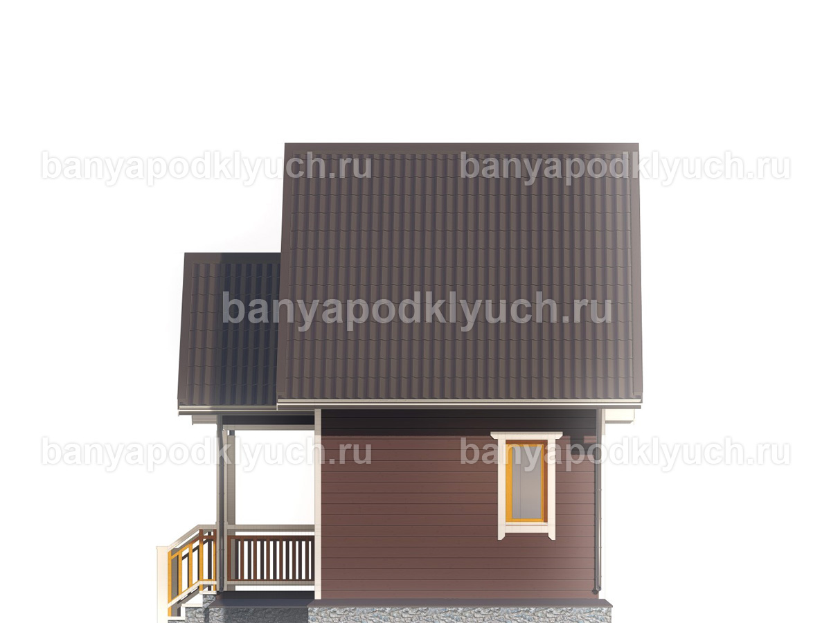 Каркасная баня 5x4 м Каркасная баня 5x4 м