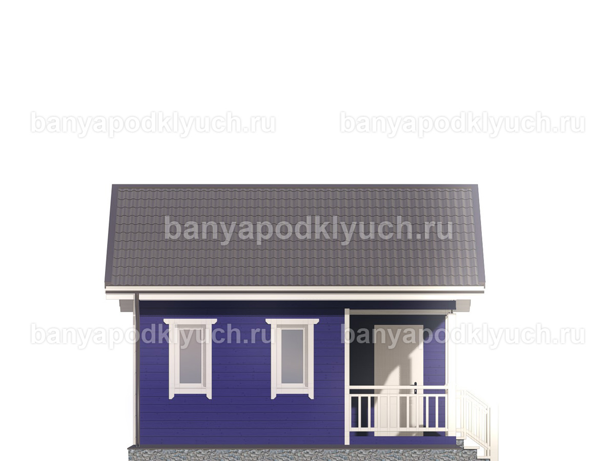 Каркасная баня 6x6 м Каркасная баня 6x6 м